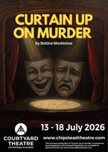 Curtain Up On Murder (tickets available from April 13th 2026)